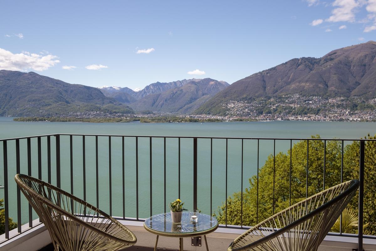 Hotel Bellavista Gambarogno Buitenkant foto